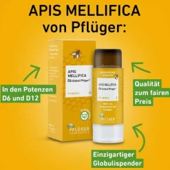 Apis mellifica D6 Globuli Pflüger Dosierspender, 10 g
