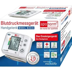 aponorm® Mobil Basis Handgelenk-Blutdruckmessgerät, 1 St