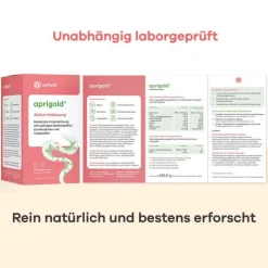 Aprigold Set Pulver + Kapseln, 1 P><noscript><img width=