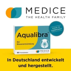 Aqualibra® Filmtabletten bei Harnwegsinfekten, 60 St