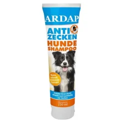 ARDAP Anti-Zecken Shampoo für Hunde, 250 ml> Flöhe, Zecken & Co.