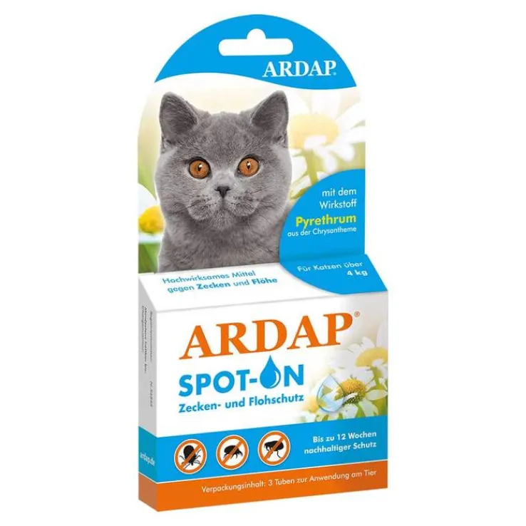 Ardap Spot-On für große Katzen über 4 kg, 3 St