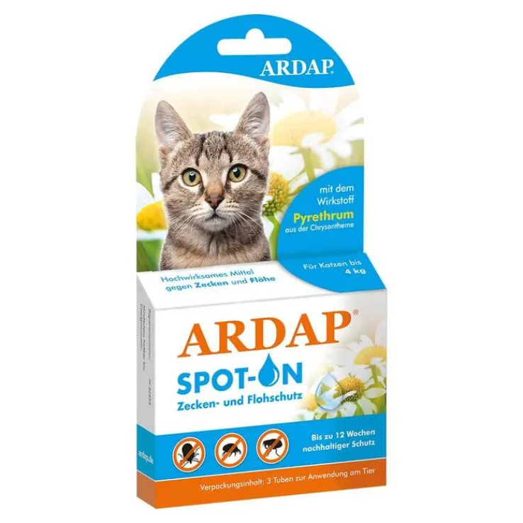 Ardap Spot-On für kleine Katzen bis 4 kg, 3 St