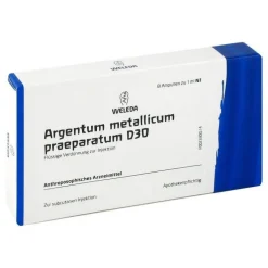 Argentum metallicum Präparat D 30 Ampullen, 8 St