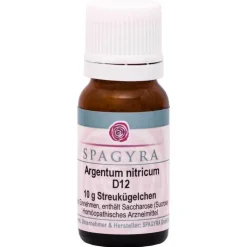 Argentum nitricum D 12 Globuli, 10 g