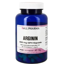 Hecht Pharma Arginin 400 mg GPH Kapseln, 120 St> Aminosäuren