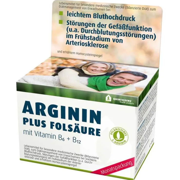 Arginin Plus Folsäure Kapseln, 120 St