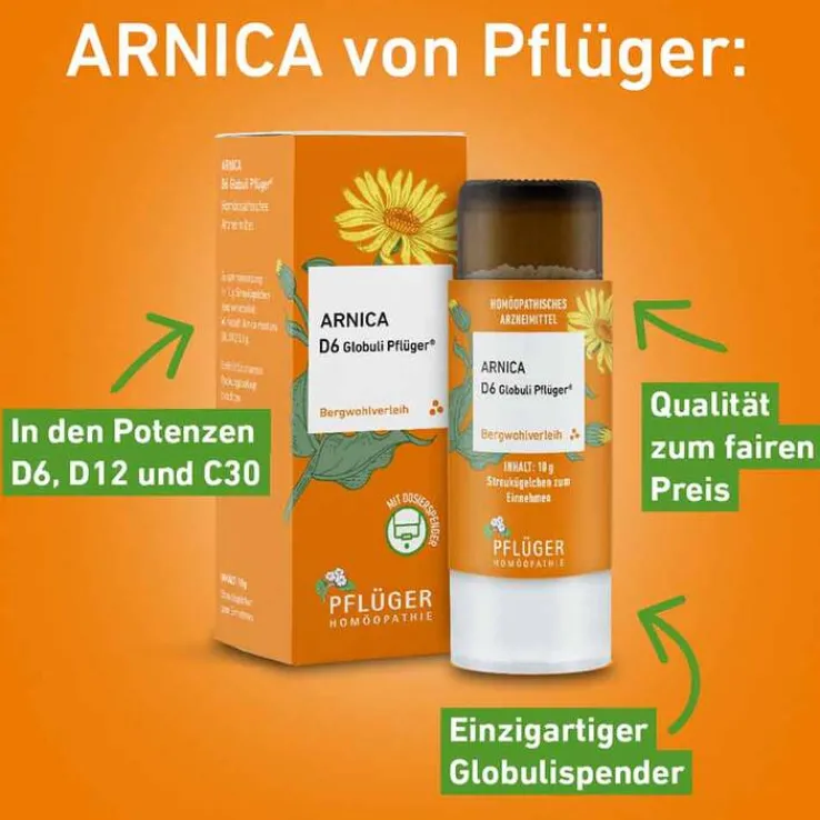 Arnica D12 Globuli Pflüger Dosierspender, 10 g