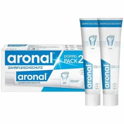 Aronal Zahnfleischschutz Zahnpasta Doppelpack, 2X75 ml> Zahnpasta & Zahncreme