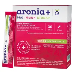 Ursapharm Aronia + Pro Immun direkt Direktgranulat Sticks, 30 St> Immunsystem