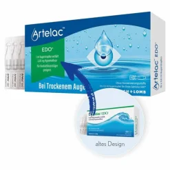 Artelac ® EDO® Augentropfen, Tränenersatzmittel, 30X0.6 ml> Augentropfen Trockene Augen