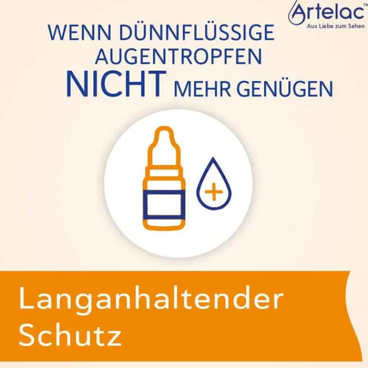 Artelac® Lipids Augengeltropfen für stark tränende Augen, 3X10 g