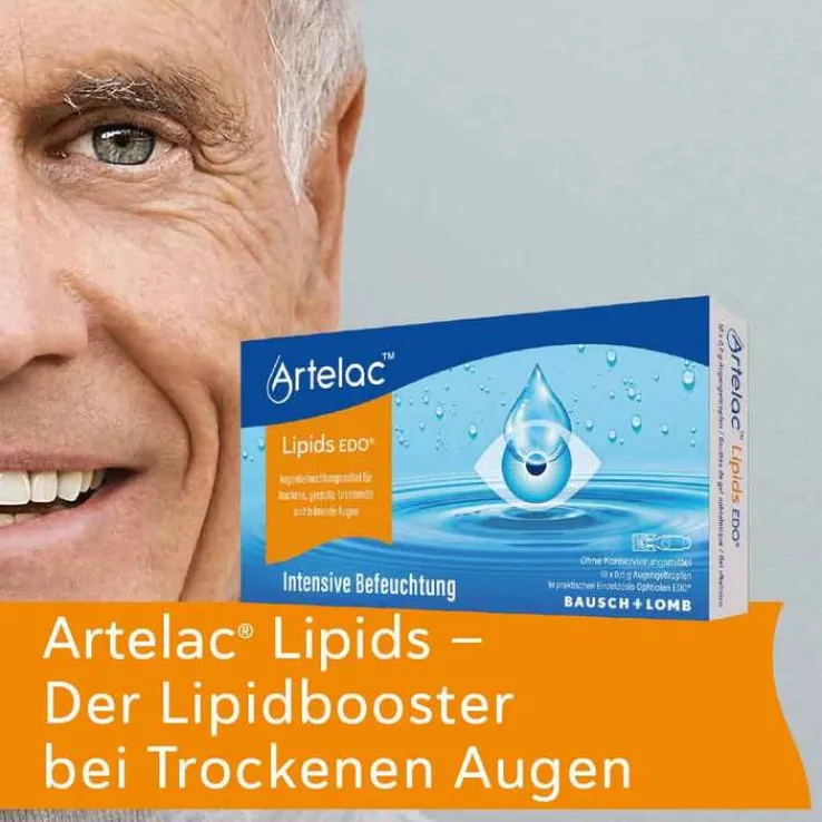 Artelac® Lipids EDO® Augengeltropfen für stark tränende Augen, 30X0.6 g