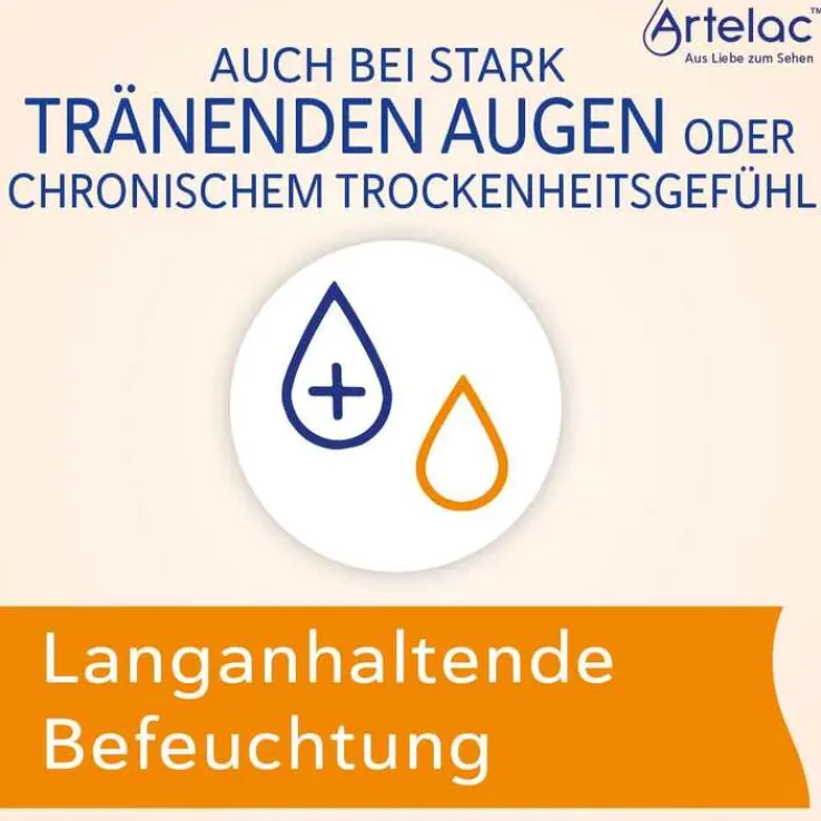 Artelac® Lipids EDO® Augengeltropfen für stark tränende Augen, 120X0.6 g