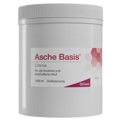 Asche Basis Creme, 1000 ml> Trockene & Sensible Haut