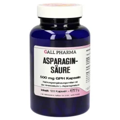 Hecht Pharma Asparaginsäure 500 mg GPH Kapseln, 120 St> Aminosäuren