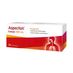 Aspecton Eukaps 200 mg Weichkapseln, 20 St> Hustenlöser