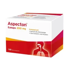 Aspecton Eukaps 200 mg Weichkapseln, 100 St> Hustenlöser