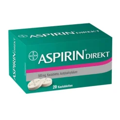 Aspirin Direkt Kautabletten, 20 St