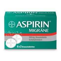Aspirin Migräne Brausetabletten, 12 St
