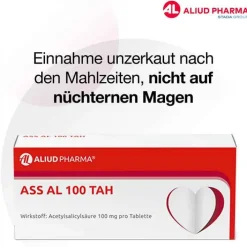 Aliud Pharma ASS AL 100 TAH Tabletten, 100 St><noscript><img width=
