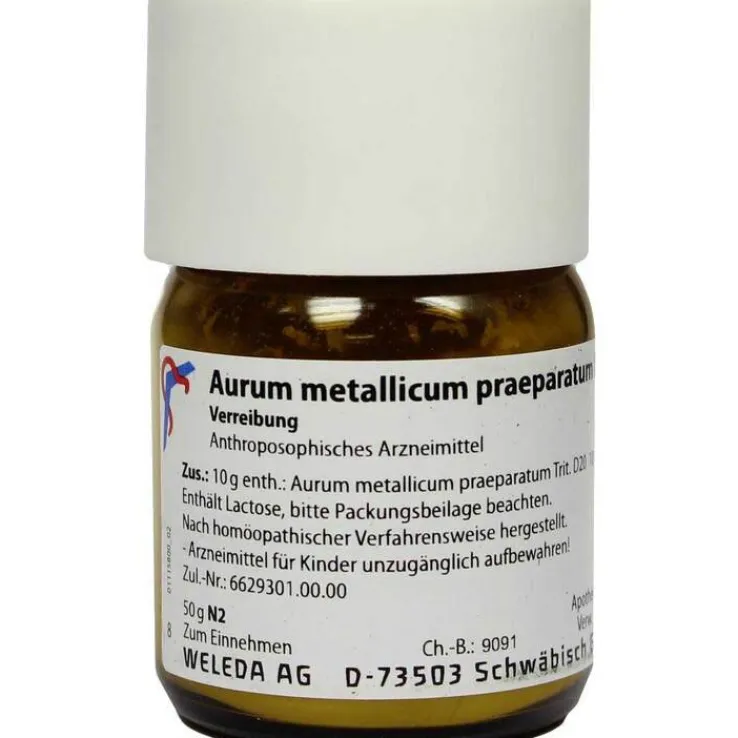 Aurum metallicum Präparat D 20 Trituration, 50 g