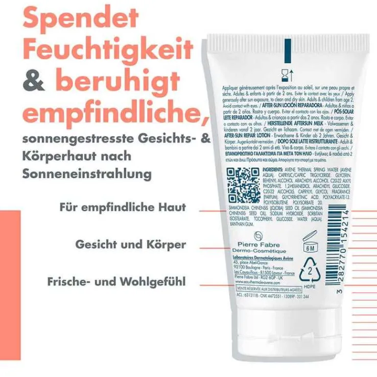 Avene After-Sun Repair Lotion, 200 ml