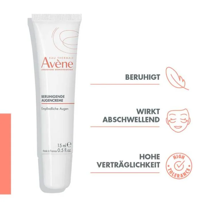 Avene beruhigende Augencreme, 15 ml> Augenpflege