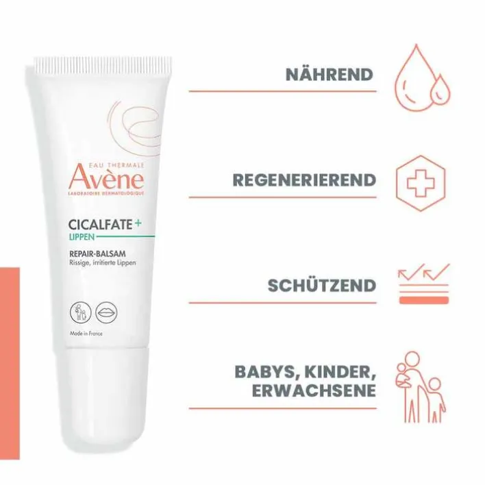 Avene Cicalfate + Lippen Repair-Balsam, 10 ml> Lippenpflege
