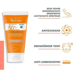 Avene Cleanance Sonnenfluid SPF 50 + getönt, 50 ml