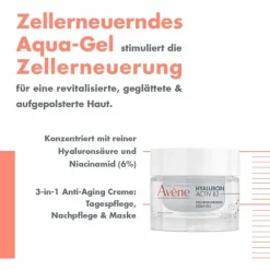 Avene Hyaluron Activ B3 zellerneuerndes Aqua-Gel, 50 ml