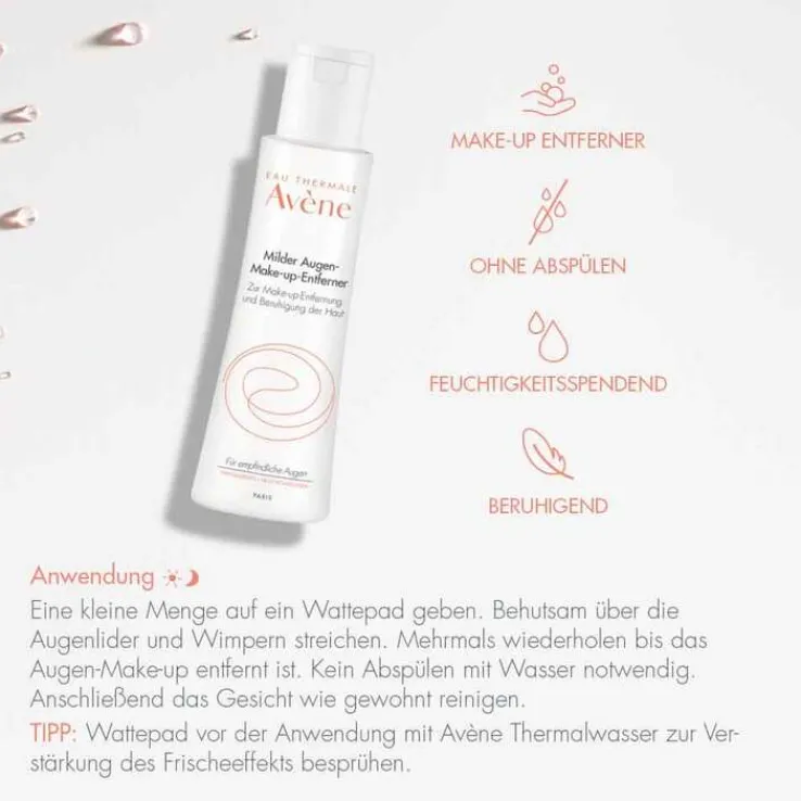 Avene Milder Augen-Make-up Entferner, 125 ml