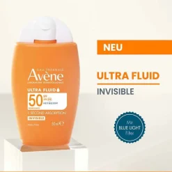 Avene Ultra Fluid Invisible SPF 50, 50 ml> Lsf 50+|Gesicht