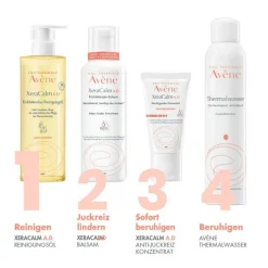 Avene XeraCalm A.D rückfettendes Reinigungsöl, 400 ml