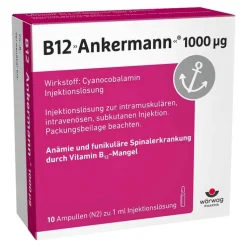 B12 Ankermann® 1000 µg Vitamin B12 Injekt, 10X1 ml