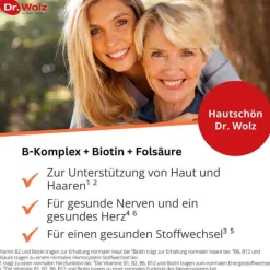 Dr. Wolz B Komplex + Biotin + Folsäure Tabletten, 300 St> Vitamin B Komplex|Nahrungsergänzung