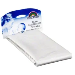 Frank Baby Betteinlagen Gummi 60 x 90 weiß, 1 St> Windeln & Zubehör