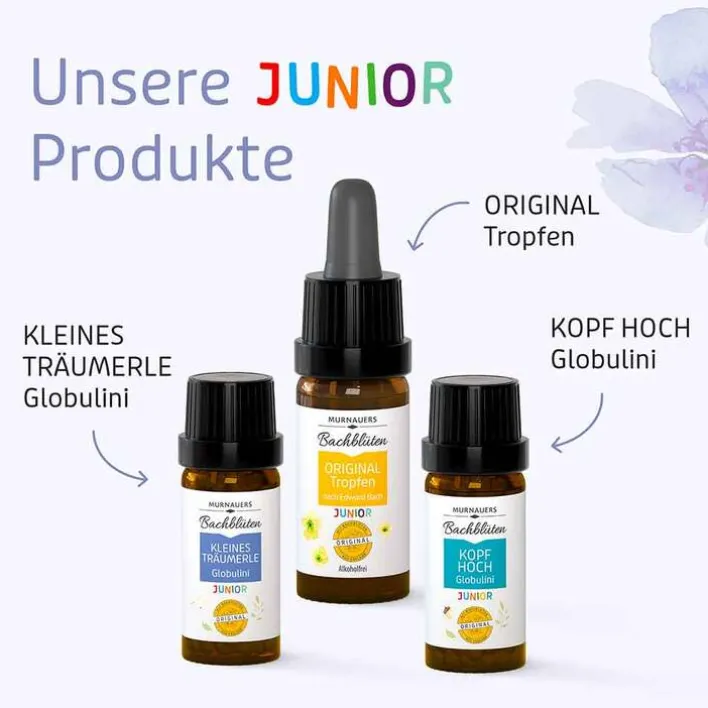 Murnauers Bachblüten Kinder Kl.Träumerle Globuli n.Dr. Bach, 10 g>Kinder Bachblütenglobuli|Bachblüten Für Kinder