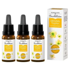 Bachblüten Murnauer Original Tropfen nach Dr. Bach, 3x20 ml
