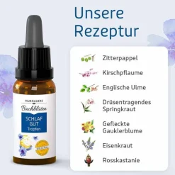 Murnauers Bachblüten Tropfen Schlaf Gut, 20 ml> Bachblütentropfen