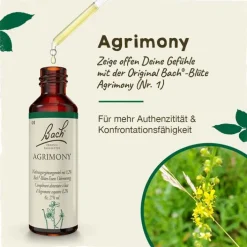 Original Bachblüten Bachblüten Nr. 1 Agrimony Tropfen, 20 ml> Bachblütentropfen