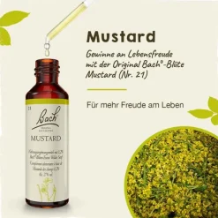 Bachblüten Nr. 21 Mustard Tropfen, 20 ml