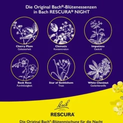 Bachblüten Original Rescura Night Kids Tropfen alkoholfrei , 10 ml