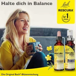 Bachblüten Original Rescura Tropfen mit Alkohol, 10 ml
