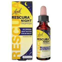 Rescura Bachblüten Original Night Tropfen alkoholfrei, 10 ml> Bachblütentropfen