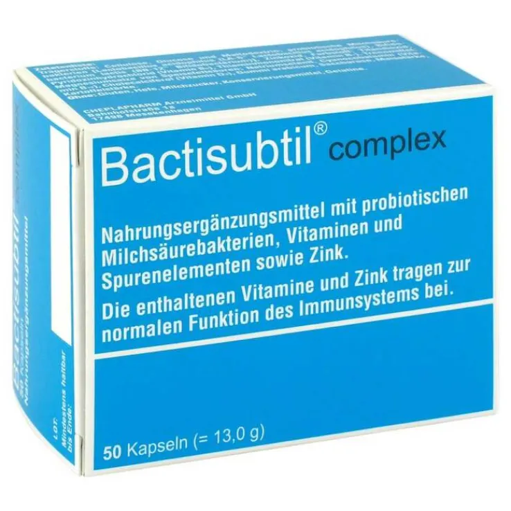 Bactisubtil Complex Kapseln, 50 St