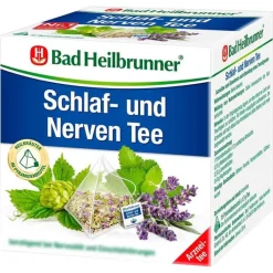 Bad Heilbrunner Schlaf- und Nerven Tee Pyram.Beutel, 15X1.7 g> Beruhigungstee