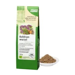 Salus Baldrianwurzel Tee Bio Valerianae radix , 120 g> Baldrian