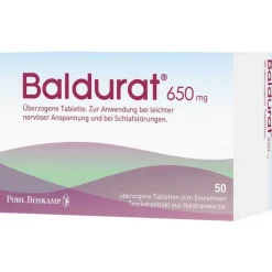 Baldurat ® Filmtabletten, 50 St> Baldrian|Beruhigungsmittel