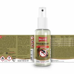 Ballistol Stichfrei Animal Spray vet. (für Tiere), 100 ml> Pferde|Flöhe, Zecken & Co.